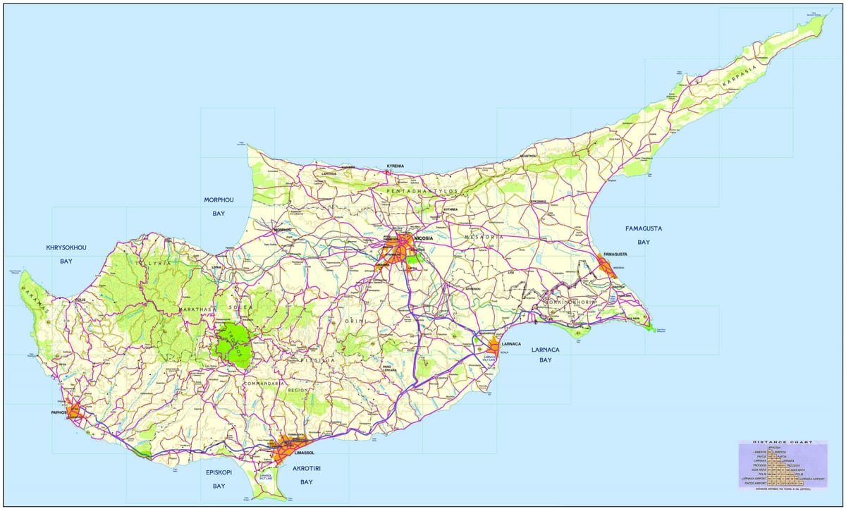 რუკა კვიპროსი