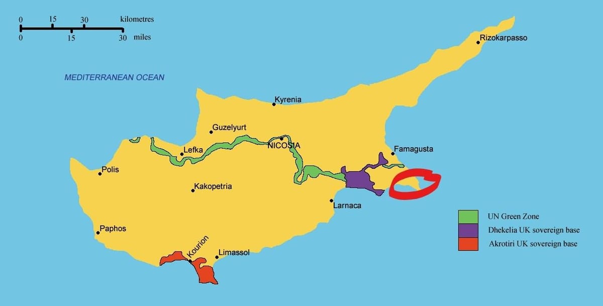 რუკა kapparis კვიპროსი