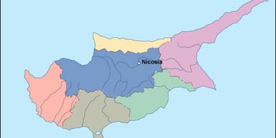 რუკა კვიპროსი ვექტორი