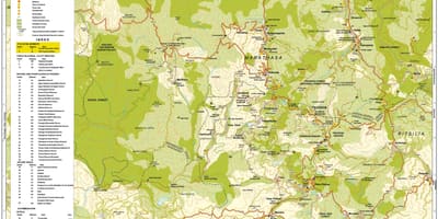 რუკა troodos მთები კვიპროსი